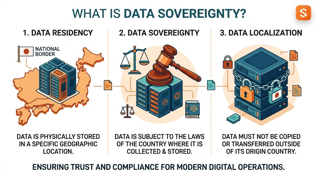 What is Data Sovereignty — Data Residency, Data Sovereignty, and Data Localization explained