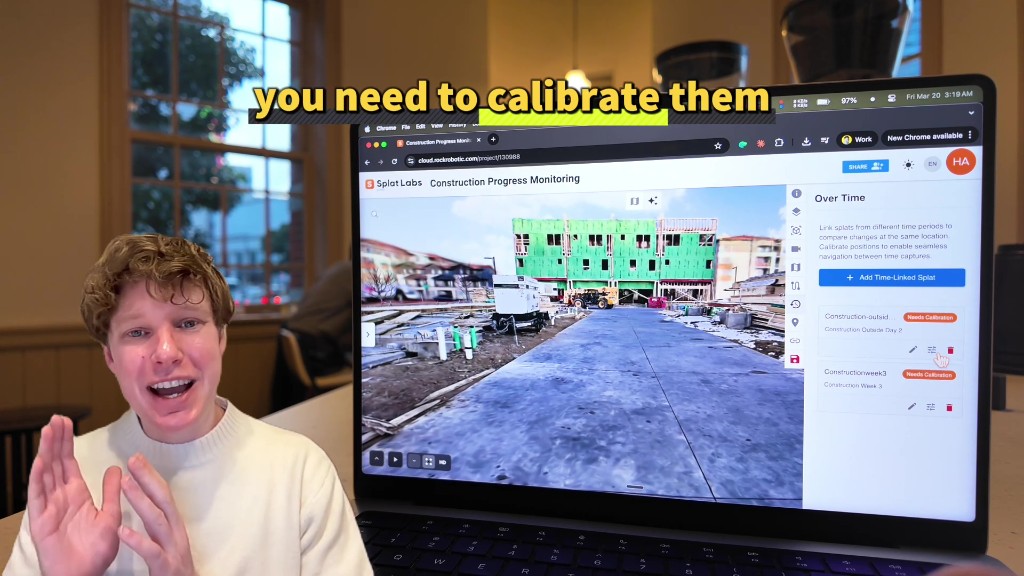 Over Time list with Needs Calibration and calibrate action