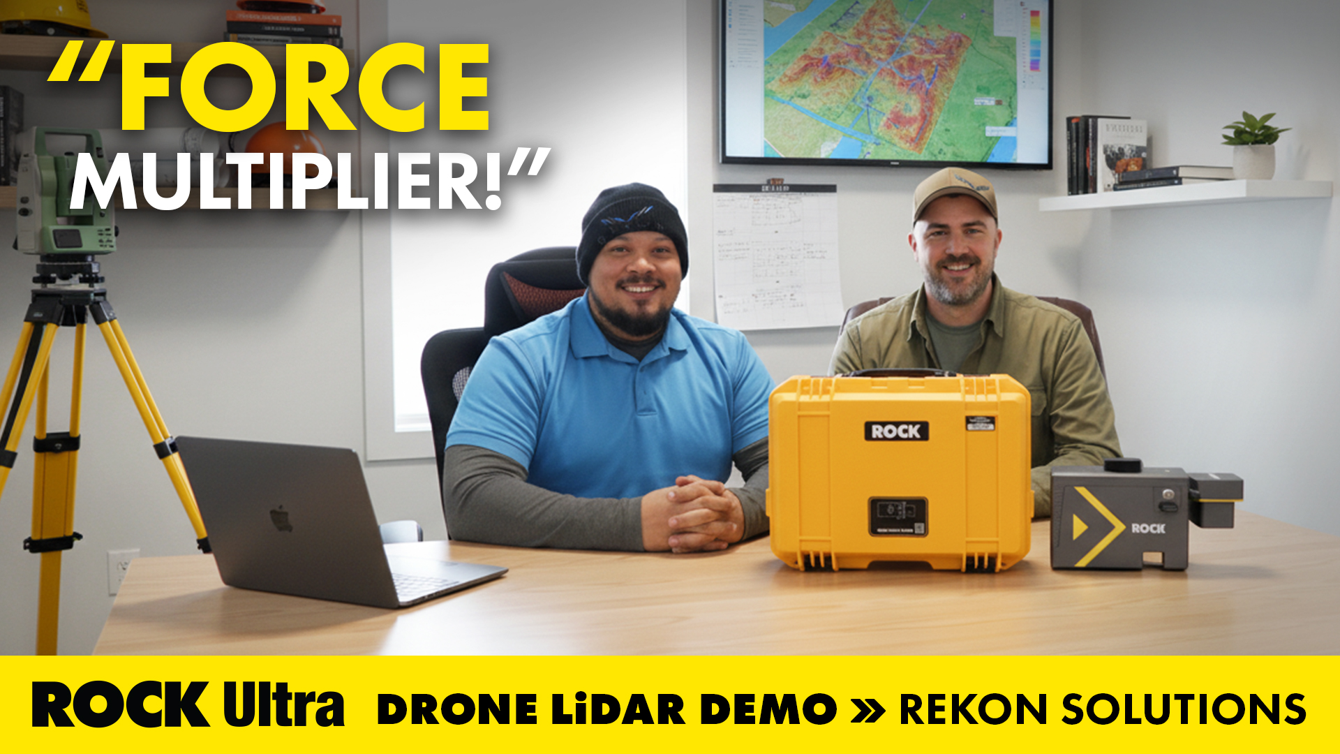 Im Alleingang: Wie ein einzelner Vermesser mit dem ROCK Ultra Drone LiDAR ein Berg-Skigebiet kartierte