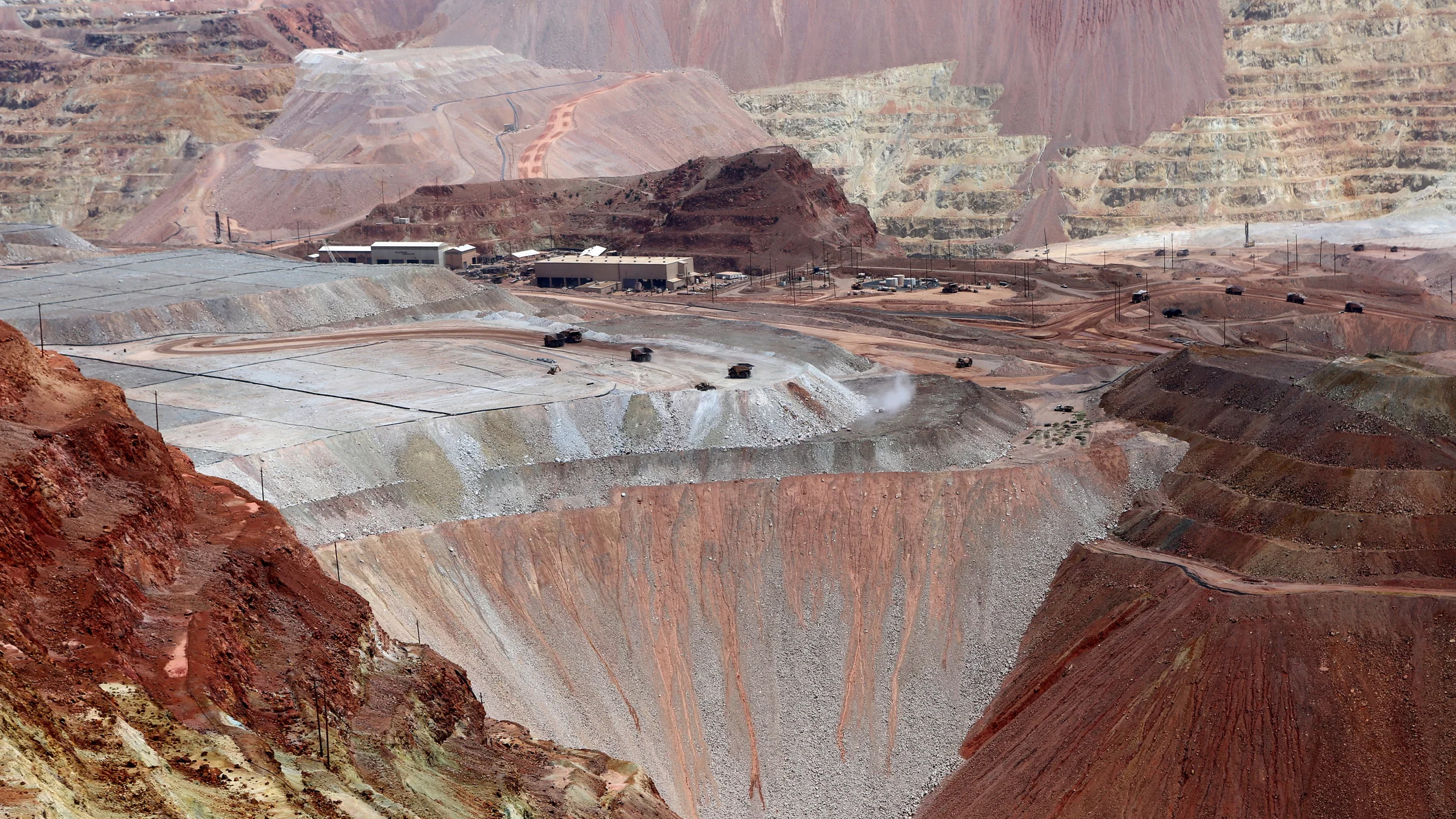 Open-pit copper mine in British Columbia mapped with ROCK Ultra LiDAR