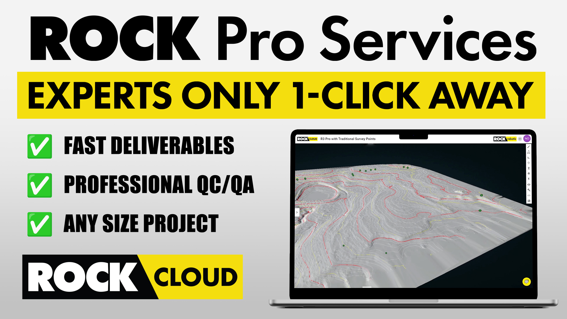 ROCK Pro Services: Get Professional & Accurate Surveying Deliverables 