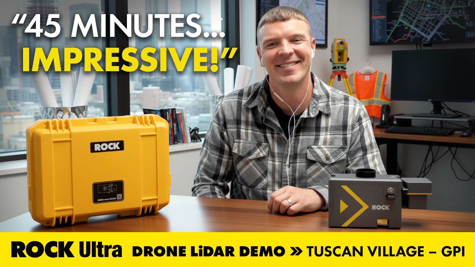 Mapping 360 Acres of Complex Urban Breaklines in 45 Minutes: Inside the ROCK Ultra Tuscan Village Demo